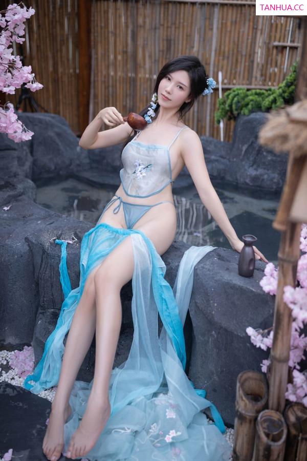 陈若依 抖娘利世 [XiuRen]高清写真图 2023.06.28 No.6991 利世 古装美腿第44张图片